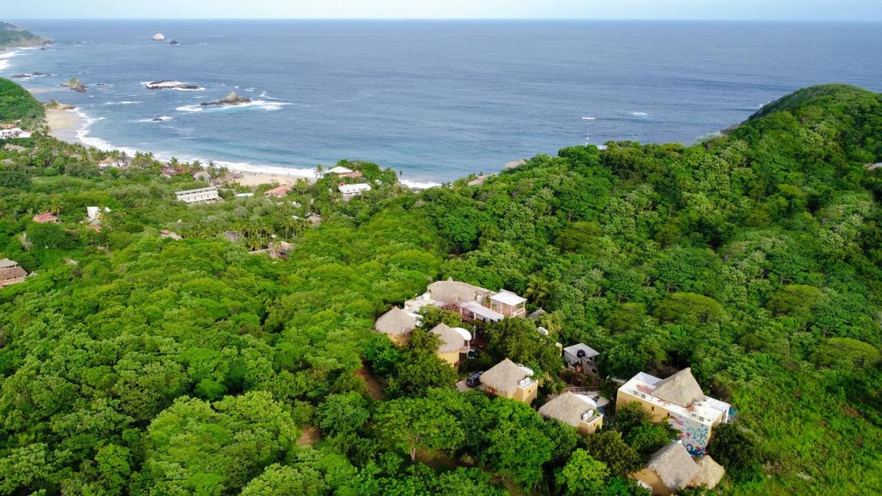 Carpe Diem Casitas & Villas Mazunte Zewnętrze zdjęcie